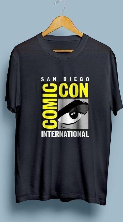 Oversize San Diego Comic-con Tasarım Unisex T-shirt