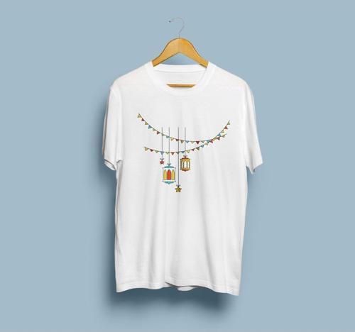 Oversize Hicri Yeni yıl / Yılbaşı Tasarım unisex T-shirt