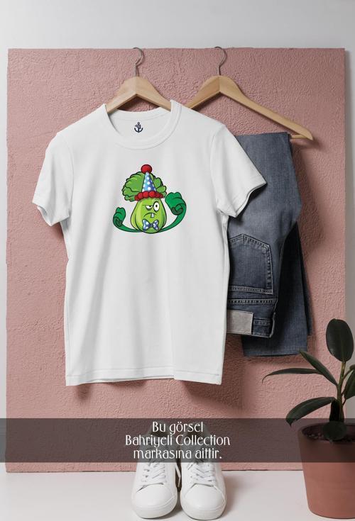 Oversize Plants Vs Zombies Cabbage  Tasarımlı Unisex T-Shirt