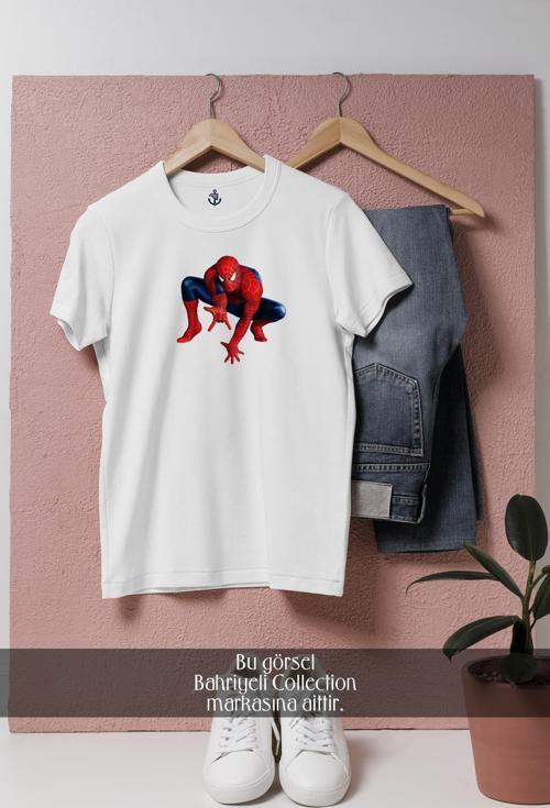Oversize Spider-man - Örümcek Adam 7 Vektörel  Tasarımlı Unisex T-Shirt