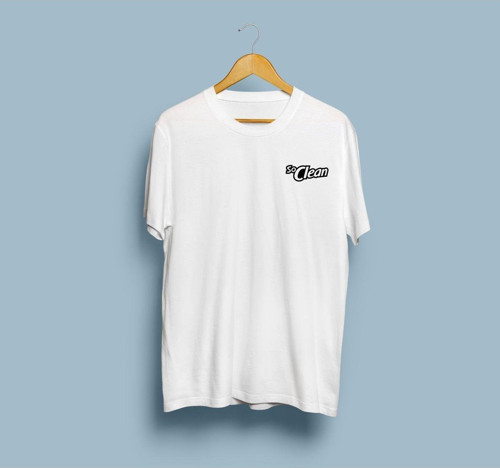 Oversize Çok Temiz / Temizlik Cep logolu unisex T-shirt