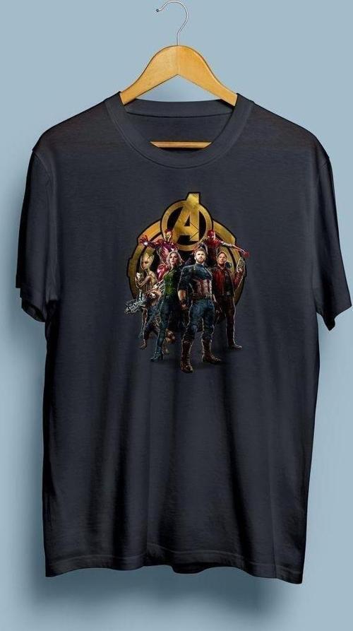 Oversize Avengers Tüm karakterler Unisex T-shirt