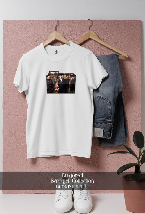 Oversize Nucky Thompson Atlantic City Television Show Tasarımlı Unisex T-Shirt