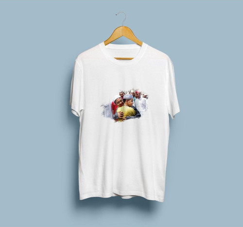 Oversize İslam dini / Kardeşlik / Bayramlaşma Tasarım unisex T-shirt