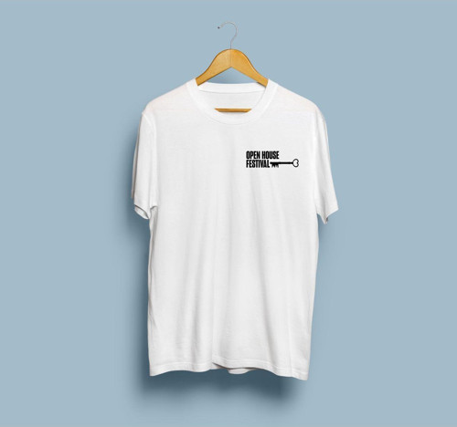 Oversize Open House Festival Unisex T-shirt