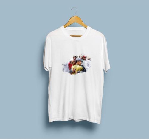 Oversize İslam dini / Kardeşlik / Bayramlaşma Tasarım unisex T-shirt