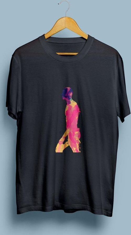 Oversize Renklendirilmiş İnsan Vücudu tasarım unisex T-shirt