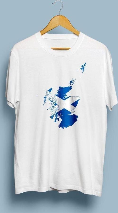 Oversize Scotland / İskoçya Bayrağı tasarım unisex T-shirt