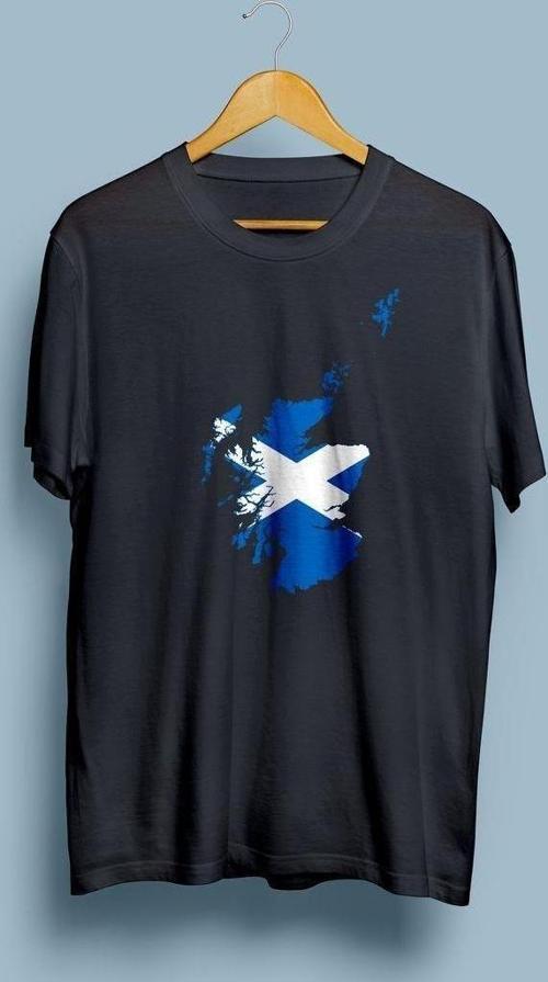 Oversize Scotland / İskoçya Bayrağı tasarım unisex T-shirt