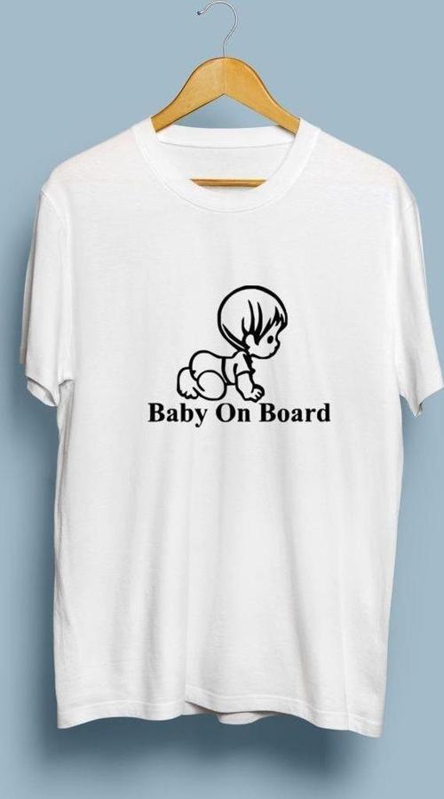 Oversize Baby on Board / Arabada Bebek var Tasarım unisex T-shirt
