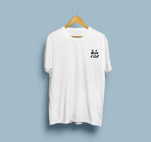 Oversize Pulp Fiction Baskılı Unisex T-Shirt