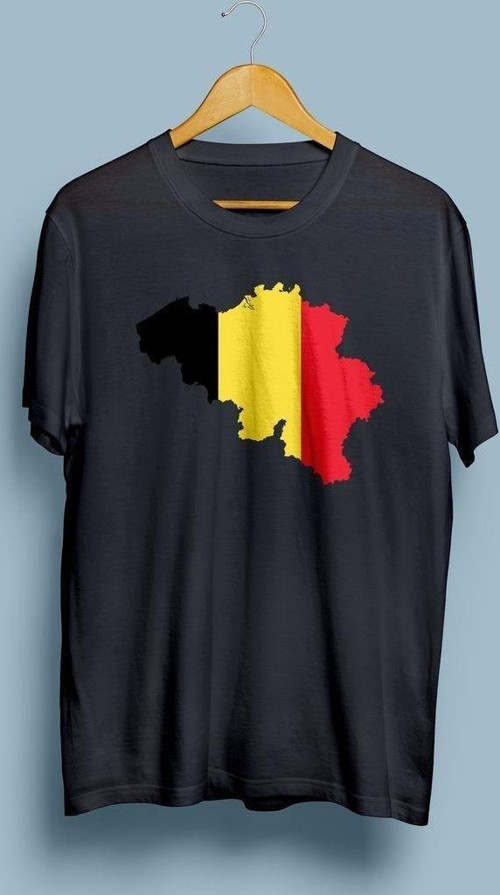 Oversize Belgium / Belçika tasarım unisex T-shirt