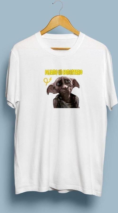 Oversize Harry Potter Dobby Tasarım Unisex T-shirt