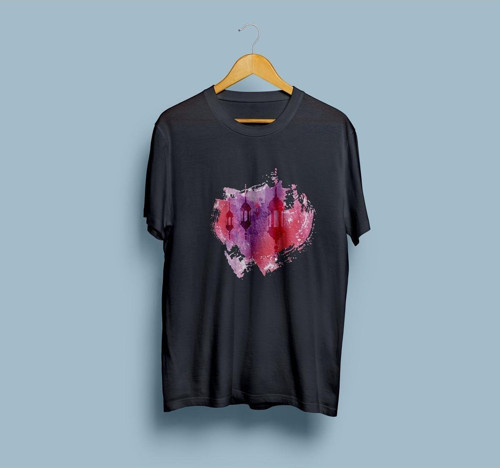 Oversize Ramazan Bayramı Tasarım unisex T-shirt