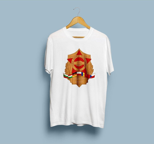 Oversize Varşova Antlaşması Logosu Unisex T-shirt