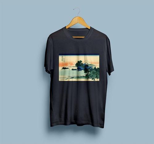 Oversize Sagami Plaj Tasarım Unisex T-shirt