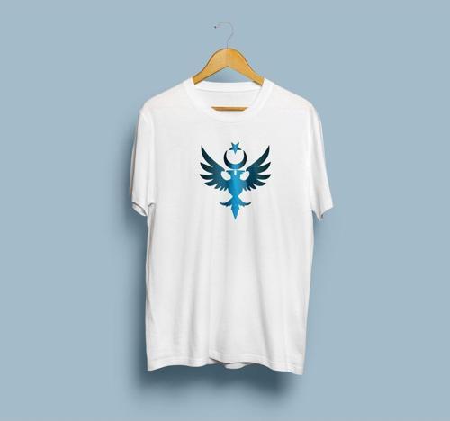 Oversize Selçuklu Kartalı/ Çift Başlı Kartal Unisex T-shirt