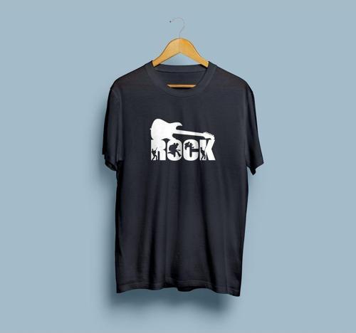 Oversize Rock Tasarım Unisex T-shirt