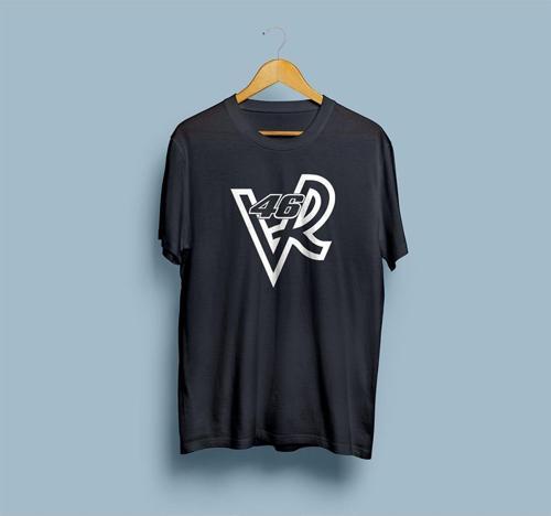 Oversize Vr 46 Baskılı Unisex T-shirt