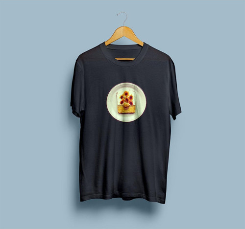 Oversize Tost Ve Sanat Tasarım Unisex T-shirt