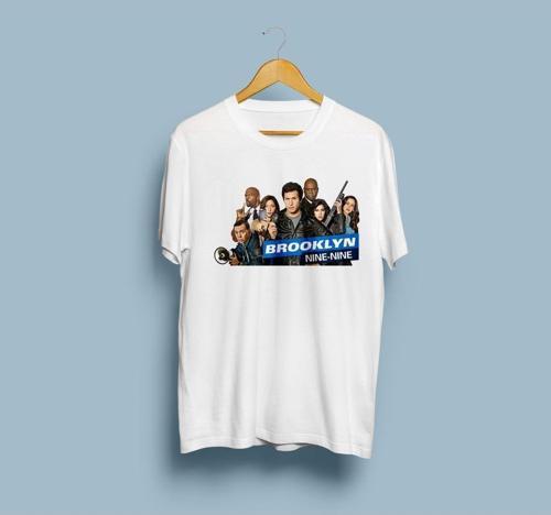 Oversize Brooklyn Nine-Nine Karakterler Unisex T-shirt