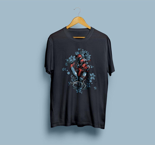 Oversize Hand Tasarım Unisex T-shirt