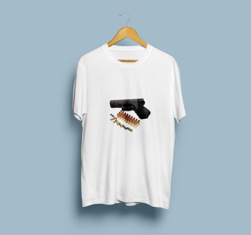 Oversize Tabanca ve Mermiler unisex T-shirt