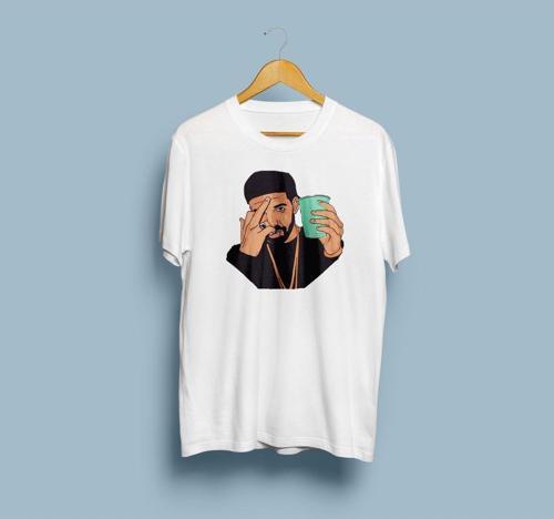 Oversize Drake Tasarım Unisex T-shirt