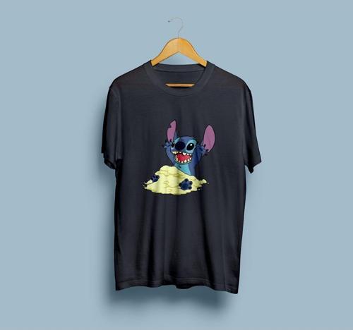 Oversize Stitch / Stiç  Tasarım Unisex T-shirt