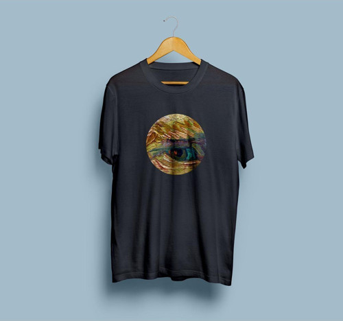 Oversize Van Gogh's Eye / Van Gogh Gözü Self Portrait Unisex T-shirt
