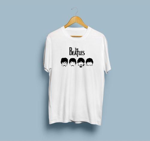 Oversize The Beatles Tasarım Unisex T-shirt