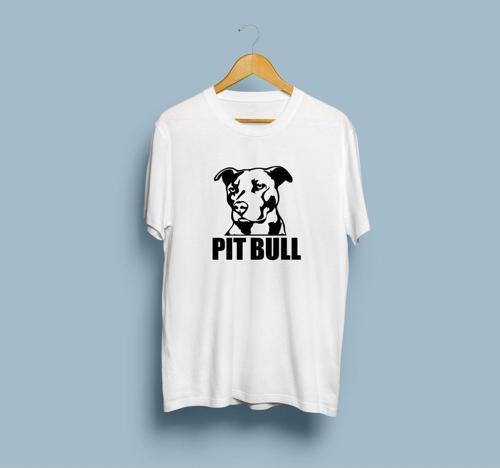 Oversize Pitbull Tasarım Unisex T-shirt