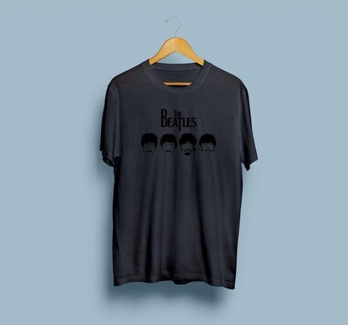 Oversize The Beatles Tasarım Unisex T-shirt