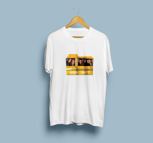 Oversize How I Met Your Mother Karakterleri 2 Unisex t-shirt