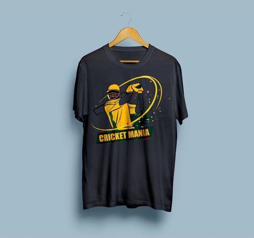 Oversize Cricket Mania Tasarım Unisex T-shirt