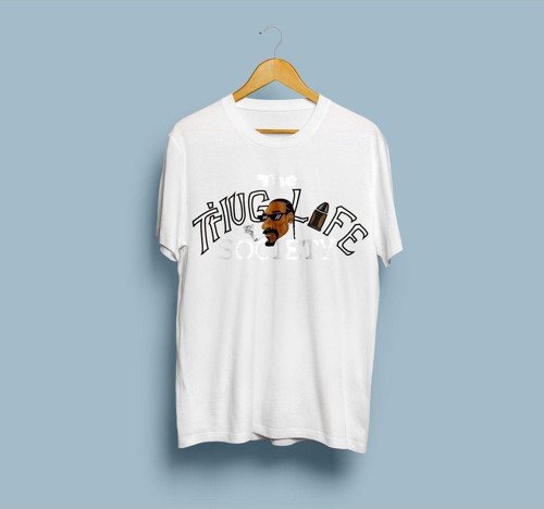 Oversize Thug Life The Society Tasarım Unisex T-shirt