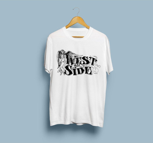Oversize West Side Tasarım Unisex T-shirt