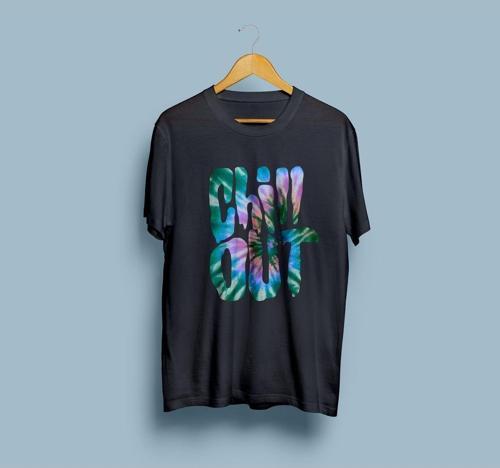 Oversize Chill Out Tasarım Unisex T-shirt