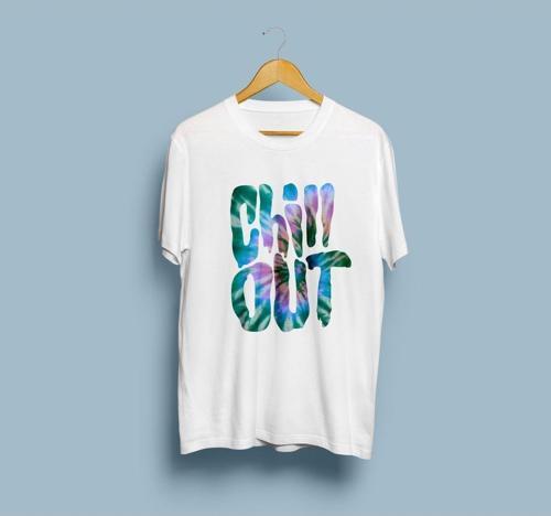 Oversize Chill Out Tasarım Unisex T-shirt