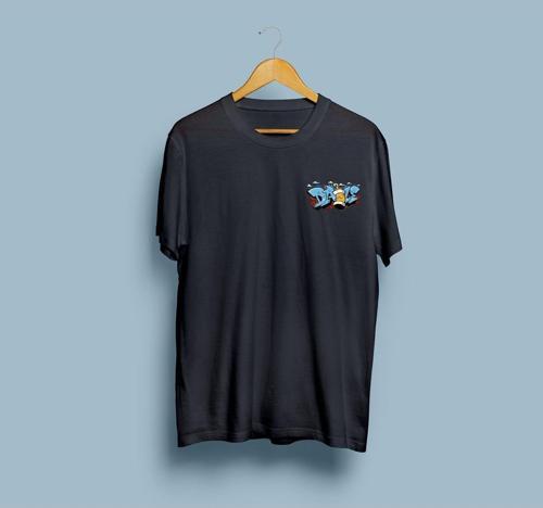 Oversize Graffiti Daze Tasarım Unisex T-shirt