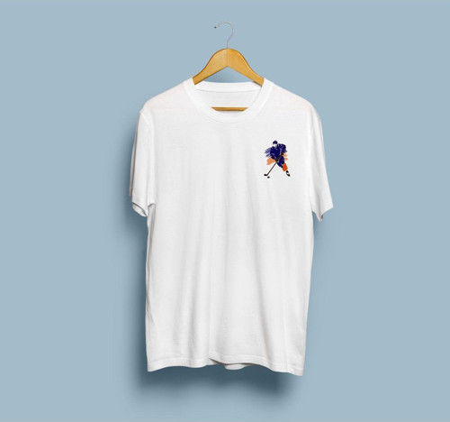 Oversize Olimpiyat Oyunları Hokey / Hockey Logolu unisex T-shirt