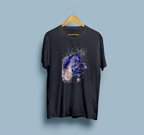 Oversize At Tasarım unisex T-shirt