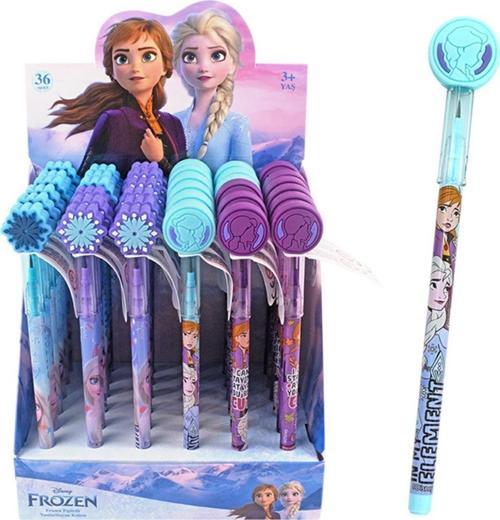 Yumurluyan Kalem Frozen Figürlü Kalem MAVİ