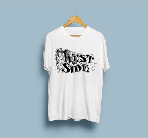 Oversize West Side Tasarım Unisex T-shirt