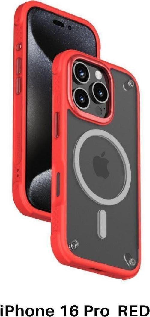 Air Caseform Magnetic Case İphone 16 Pro (Red)