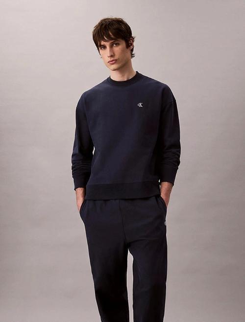 PREMIUM TERRY MONOGRAM JOGGER Erkek Mavi Eşofman Altı LV04RC279G-CEF