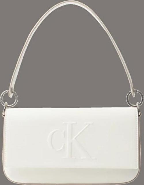 SCULPTED FLAP SHOULDER POUCH25 Kadın Beyaz Omuz Çantası LV04K3148G-FUP