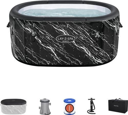 Lay-Z-Spa® Glacial Dip™ 6002Q Soğuk Terapi Buz Banyosu Küveti, 2 Kişilik