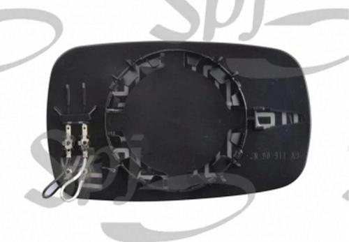 Megane Clio Elektrikli Ayna Camı 2003-2009 Kör Noktalı Sol Oem No:7701054752