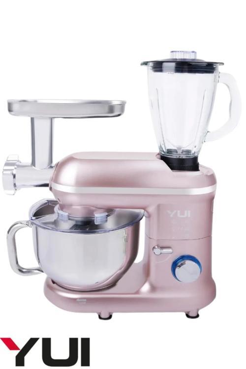 M120 Multi-fonksiyonel 3'ü Bir Arada Stand Mikser Kıyma Setli Ve Blender Özellikli Rose
